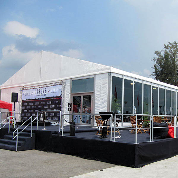 Storage tents for events