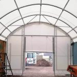 Storex container tent shelters